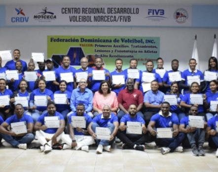 Voleibol hace taller primeros auxilios