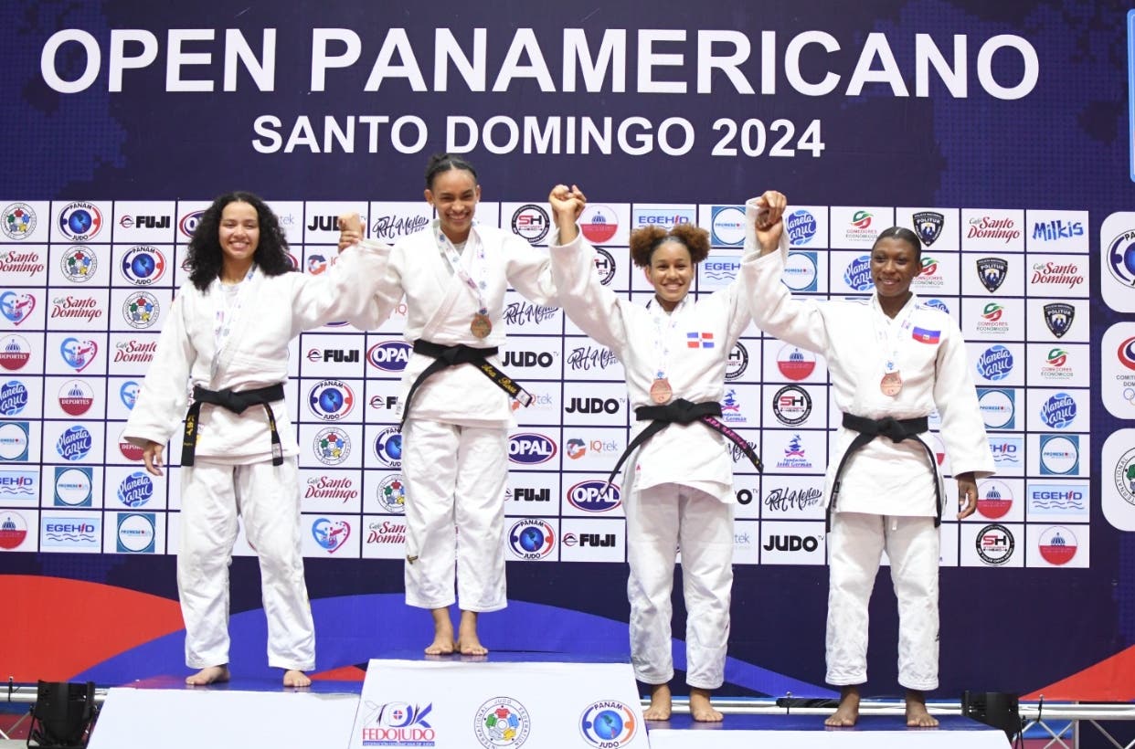 Nova, Del Orbe y Rosa, oro en Open Panam de Judo