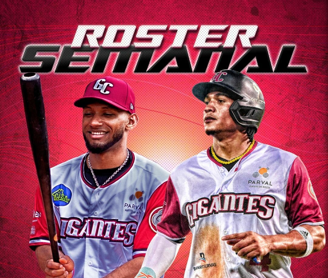 Johan Rojas y Noelvi Marte estarán disponibles en roster semanal desde hoy con Gigantes